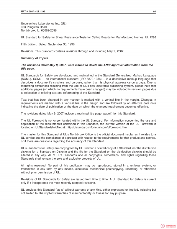 UL 1296 PDF UL 1296 PDF